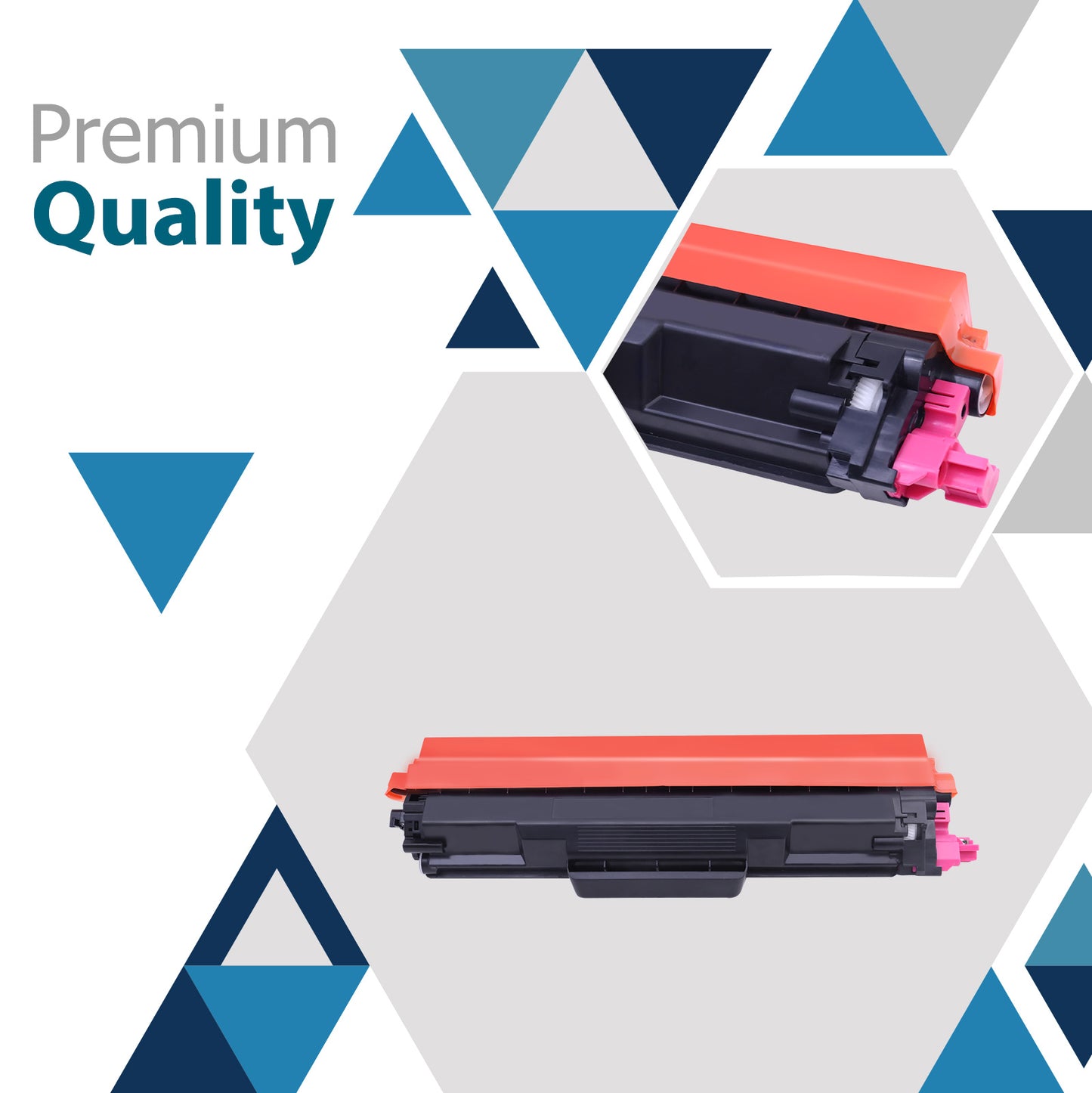 TN227 TN223 High Yield Toner Cartridge 5-Pack (with Chip) Compatible Replacement for Brother TN-227BK/C/M/Y High Yield TN227 TN223 TN-227 TN-223 TN227BK for MFC-L3770CDW MFC-L3710CW HL-L3270CDW Toner